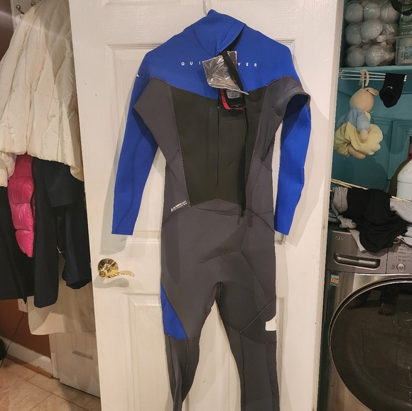Quicksilver 3/2 Syncro Series BZ GBS Wetsuit with tags, FnLite Neoprene - Picture 2 of 4